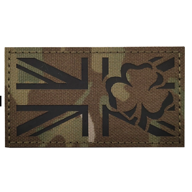 Additional Image for IR GBR UNION JACK Patch - Lion, Dragon, Clover, Thistle Styles