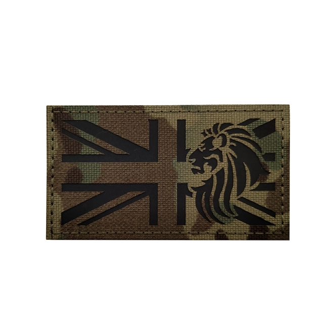 Additional Image for IR GBR UNION JACK Patch - Lion, Dragon, Clover, Thistle Styles