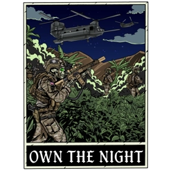 Own The Night Flag