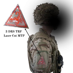DRS BCT TRF Red Scorpion Camo Patch
