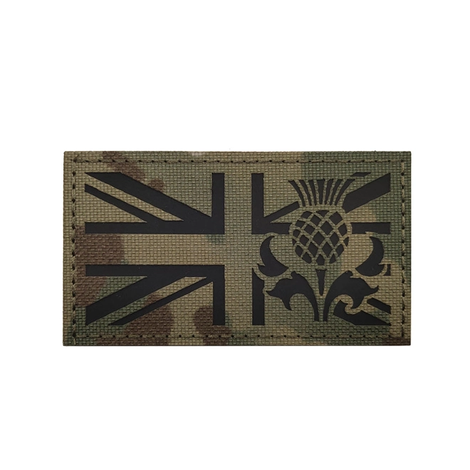 Additional Image for IR GBR UNION JACK Patch - Lion, Dragon, Clover, Thistle Styles