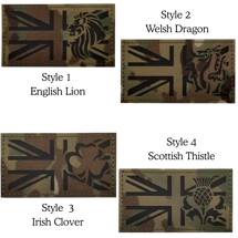 IR GBR UNION JACK Patch - Li..