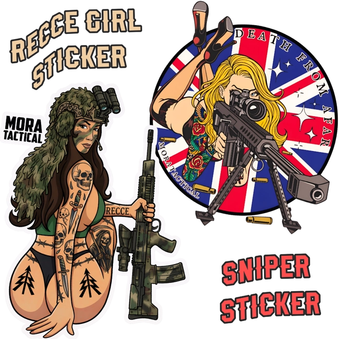 product Image for Recce and Sniper Girl Duo Stickers