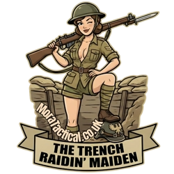 Trench Raidin Maiden Sticker