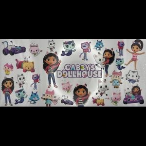 GABBY'S DOLLHOUSE WRAP 16oz