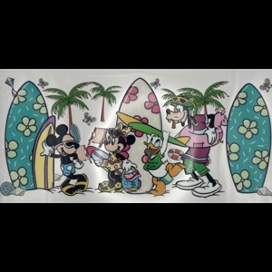 MICKEY BEACH WRAP 16oz