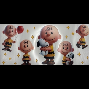 SNOOPY & CHARLIE WRAP 16oz