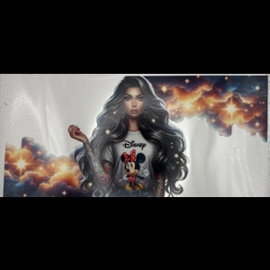 DISNEY GIRL WRAP 16oz