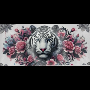 BLUE & PINK EYED TIGER WRAP 16oz