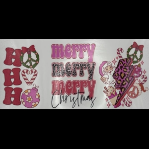 MERRY CHRISTMAS WRAP 16oz