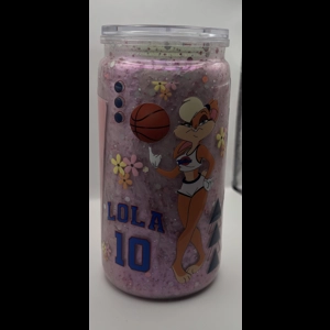 Lola Mica Acrylic Snow Globe 16oz