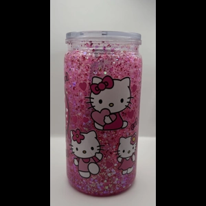 Hello Kitty Acrylic Snow Globe 16oz