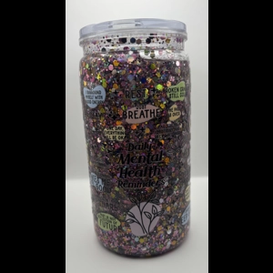 Mental Health Acrylic Snow Globe 16oz