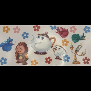 BEAUTY & THE BEAST WRAP 16oz