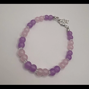 Light Pink & Purple Bracelet
