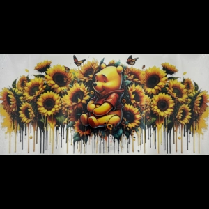 WINNIE & SUNFLOWER WRAP 16oz