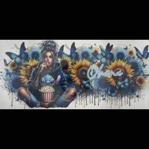 STITCH GIRL WRAP 16oz