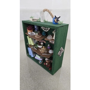 Miniature Outdoor Bookshelf