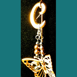 Copper/Hematite Earrings