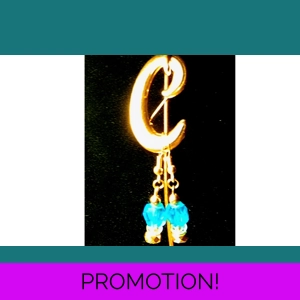 Fireblown Teal Glass Earrings