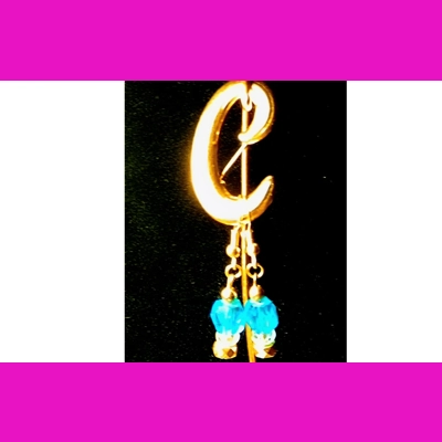 Fireblown Teal Glass Earrings