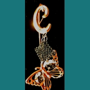 Diamond Shaped Iridescent Earrings