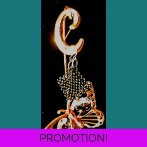 Diamond Shaped Iridescent Earrings