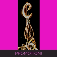 Copper Double hung Teardrop Earri..