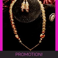 14.5' Gold Skulls Necklace