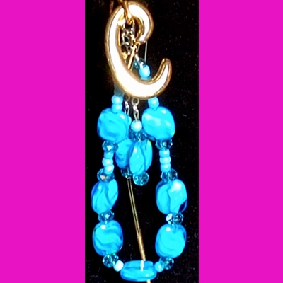 7" Baby blue Bracelet