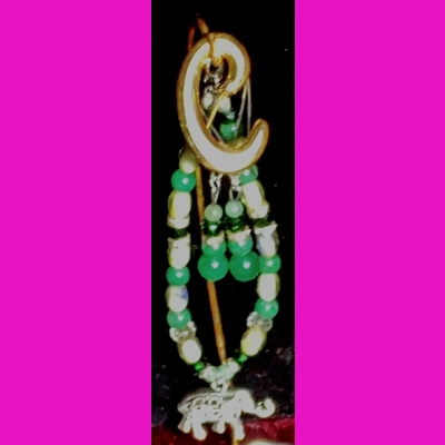 8.5" Jade Anklet/Bracelet