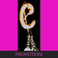 Marble/Hematite Earrings