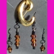Set of Brown Earrings