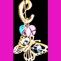 Childs Peace/Ying Yang Earrings