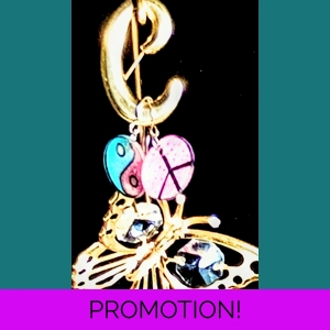 Childs Peace/Ying Yang Earrings