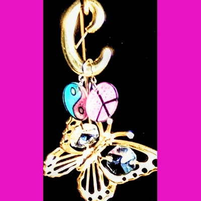 Childs Peace/Ying Yang Earrings