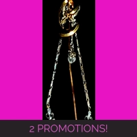 9.5 Silver with Milky Glass Hearts