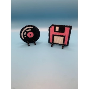 retro coasters 2pc set