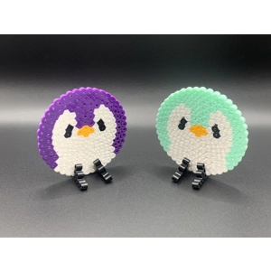penguin coasters 2pc set