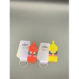 ketchup & mustard key chain ketchup & mustard key chain