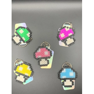 mushroom key chain mushroom key chain