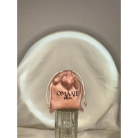 Gant exfoliant en soie rose