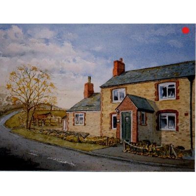 Cottage with Horse (Not for sale)