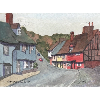 Leaving Saffron Walden