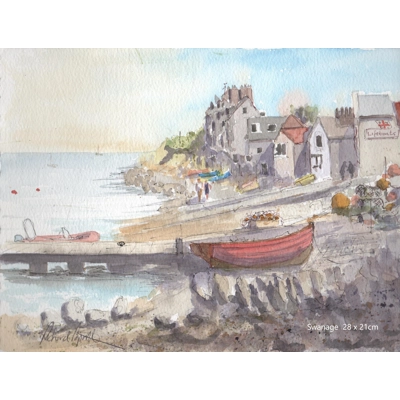 Swanage towards Peveral Point