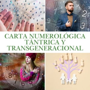 Carta Numerológica Tántrica y Transgeneracional