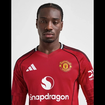 Adidas Manchester United FC 25-26 Long Sleeve Home Shirt