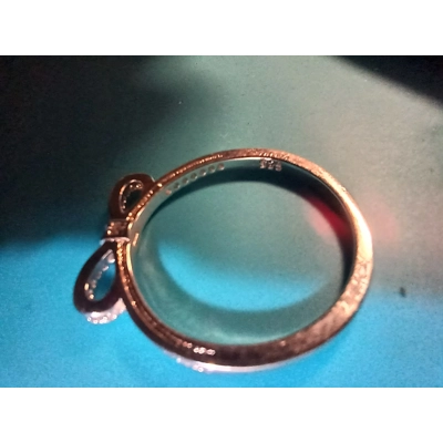 Sterling Silver Bow Ring