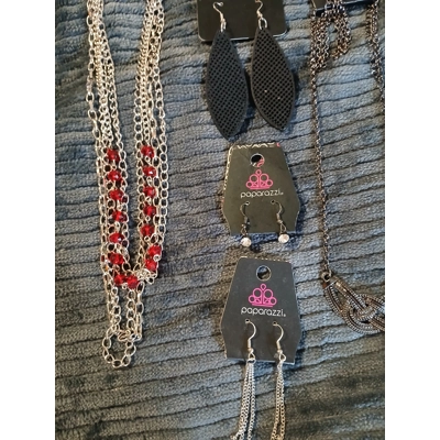 Paparazzi Necklace and Earring Lot #5