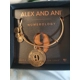Alex and Ani Number 9 Rafaelian Gold Charm Bangl..